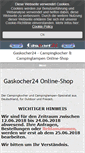 Mobile Screenshot of gaskocher24.com